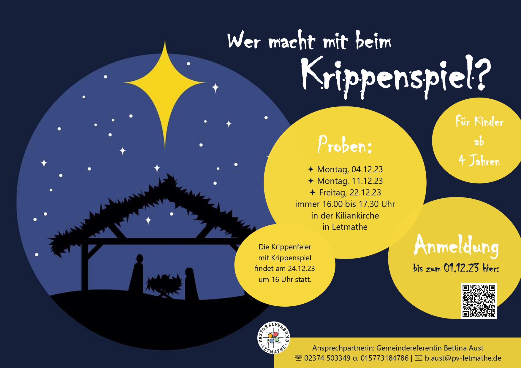 Wer Macht Mit Beim Krippenspiel? - Pastoralverbund Letmathe